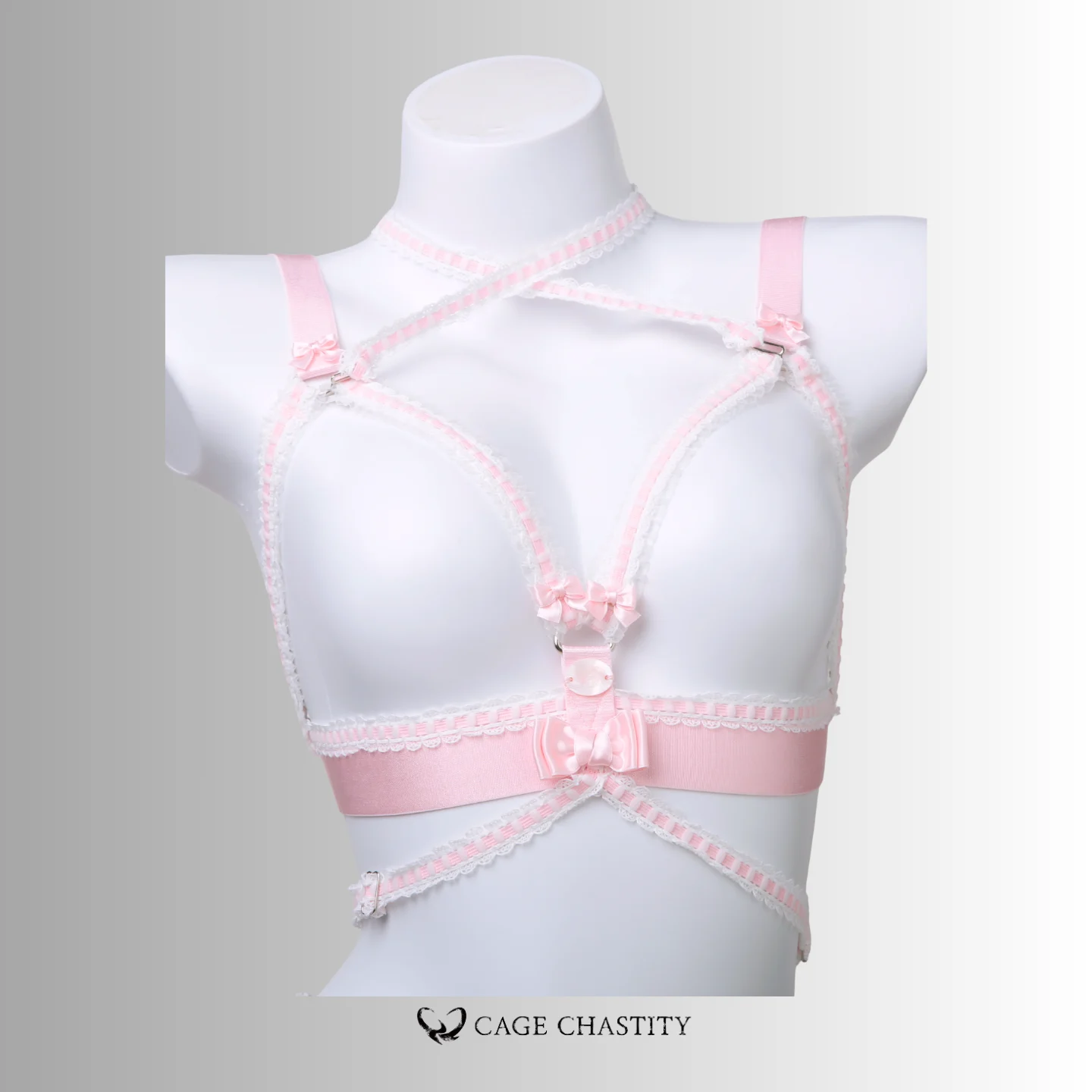 Belle Silhouette Handmade Strappy Lingerie Set