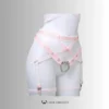 Belle Silhouette Handmade Strappy Lingerie Set