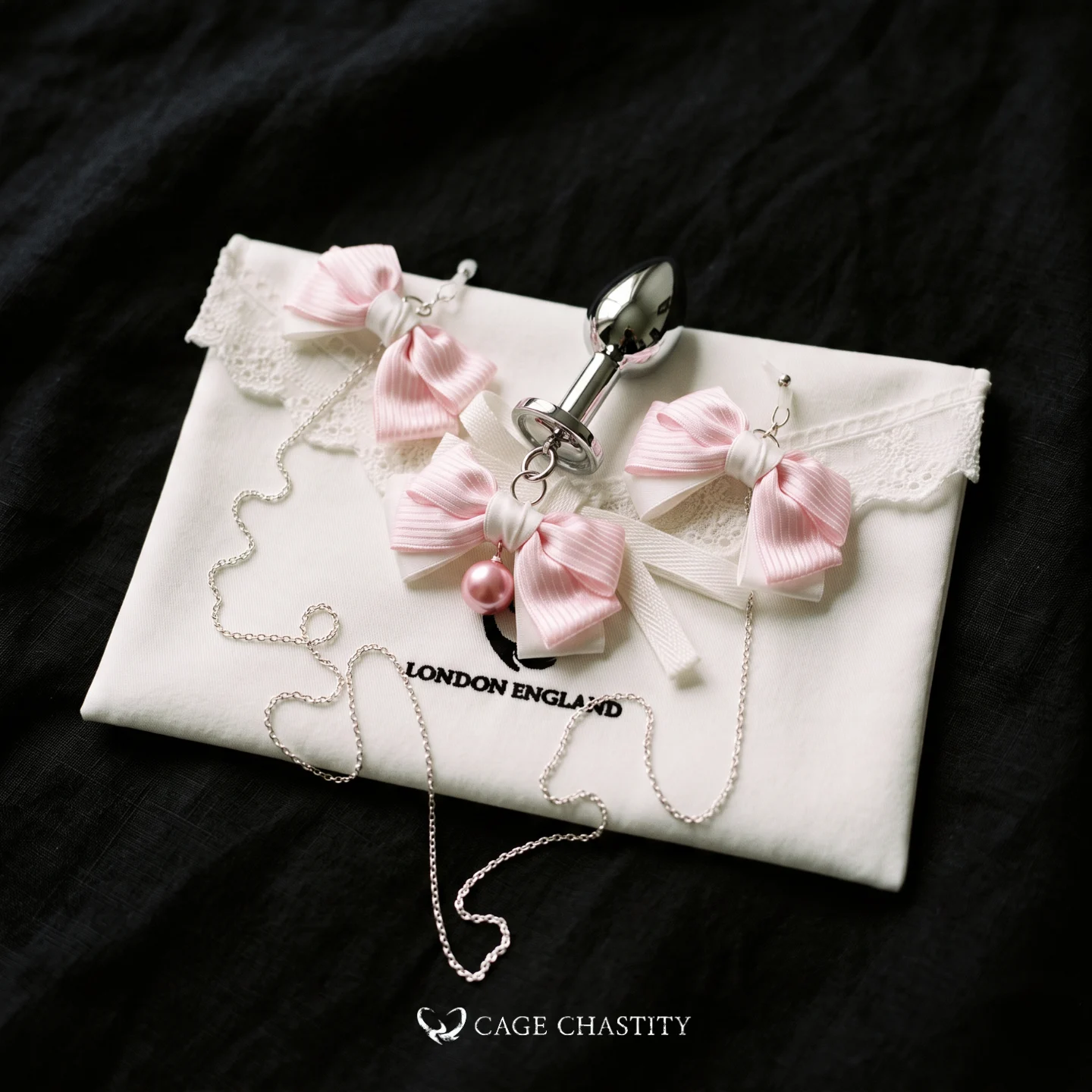 Coquette Vice Bow Set — Full Body / Dual Strap