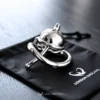 Steel Chastity Dome with Split Ring (Optional Curved Tube) – LK10