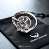 Steel Chastity Dome with Split Ring (Optional Curved Tube) – LK10