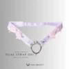 Lilac Ultra-Luxe Handcrafted Sissy Lingerie Set with Garters
