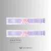 Lilac Ultra-Luxe Handcrafted Sissy Lingerie Set with Garters