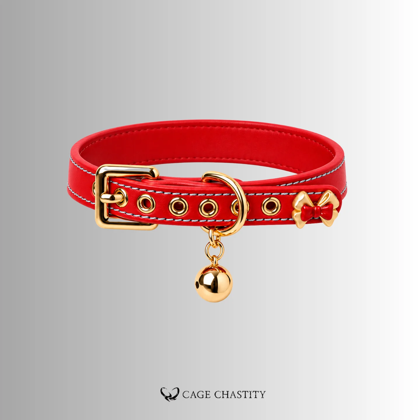 Pretty Little Pet – Bow & Bell Collar & Leash Set