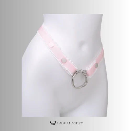 Lustre Lace Handmade Adjustable Chastity Belt