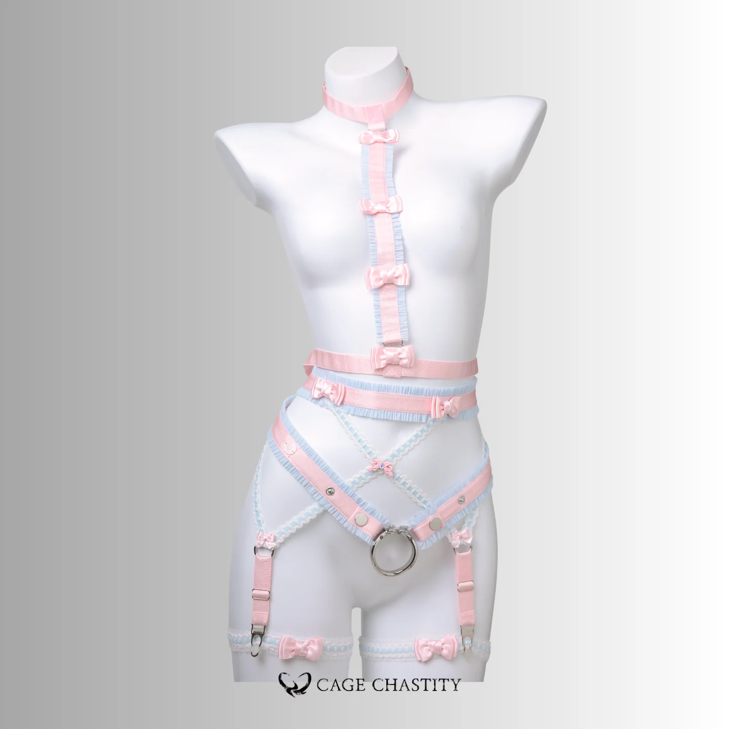 Lustre Lace Handmade Adjustable Chastity Belt