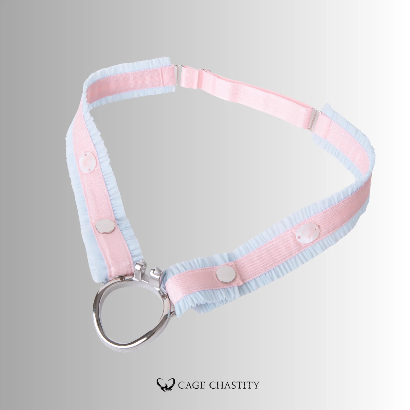 Lustre Lace Handmade Adjustable Chastity Belt