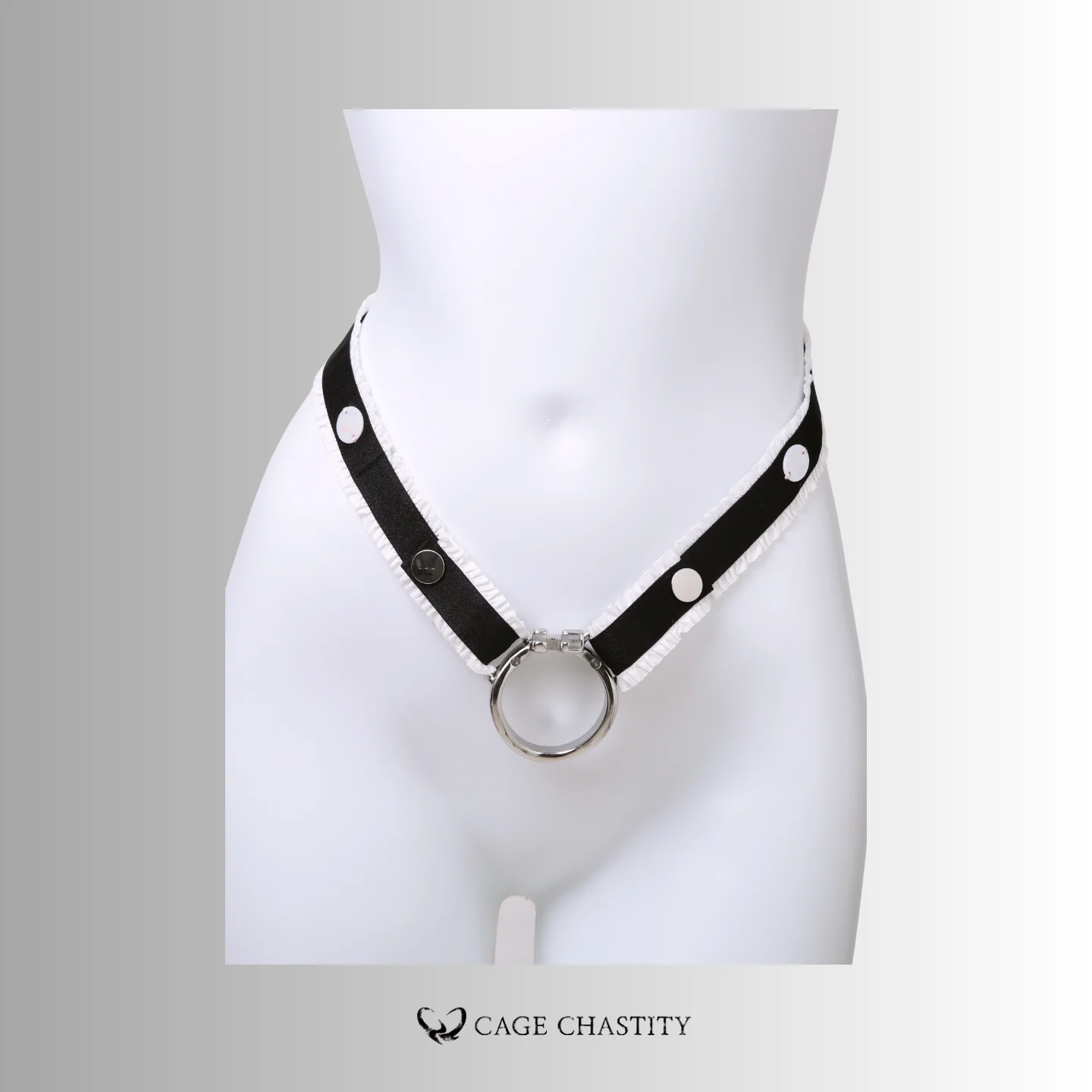 Lustre Lace Handmade Adjustable Chastity Belt
