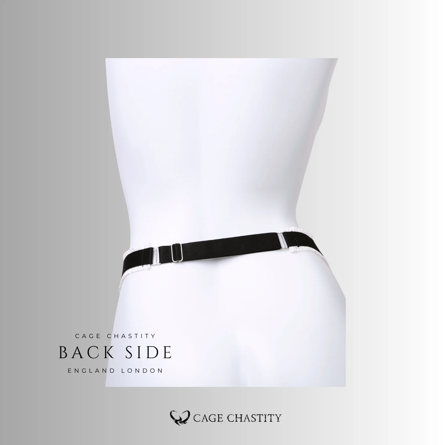 Lustre Lace Handmade Adjustable Chastity Belt