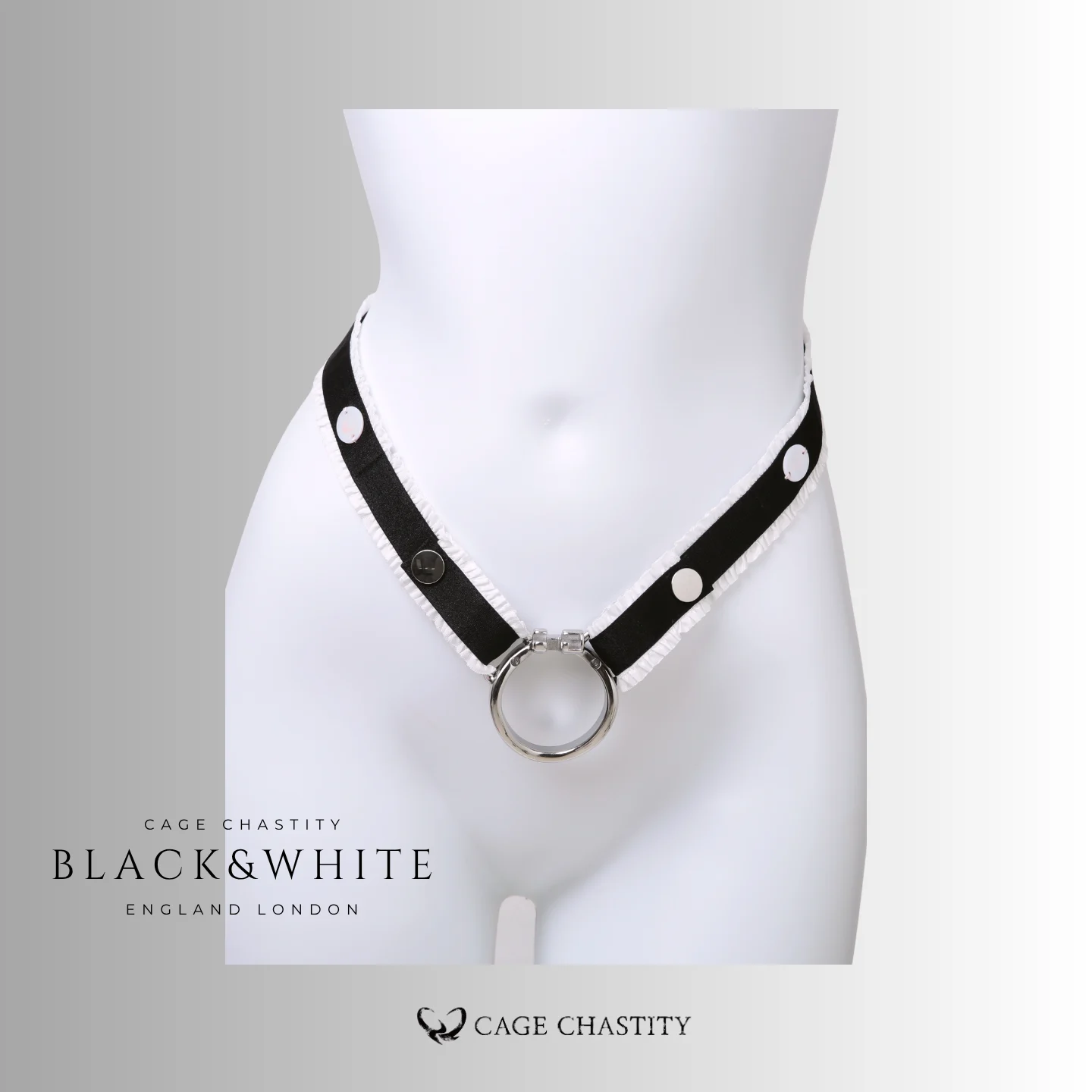 Lustre Lace Handmade Adjustable Chastity Belt