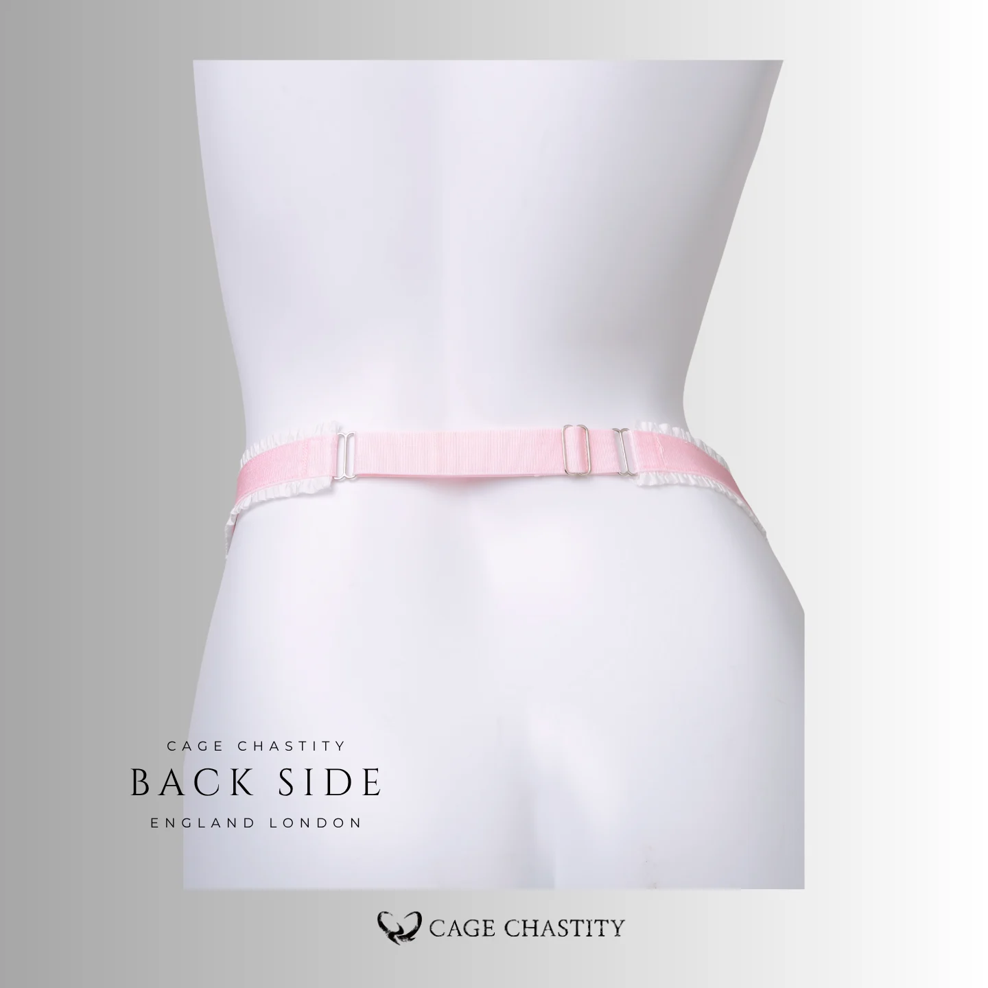 Lustre Lace Handmade Adjustable Chastity Belt