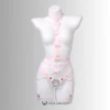 Lustre Lace Handmade Adjustable Chastity Belt