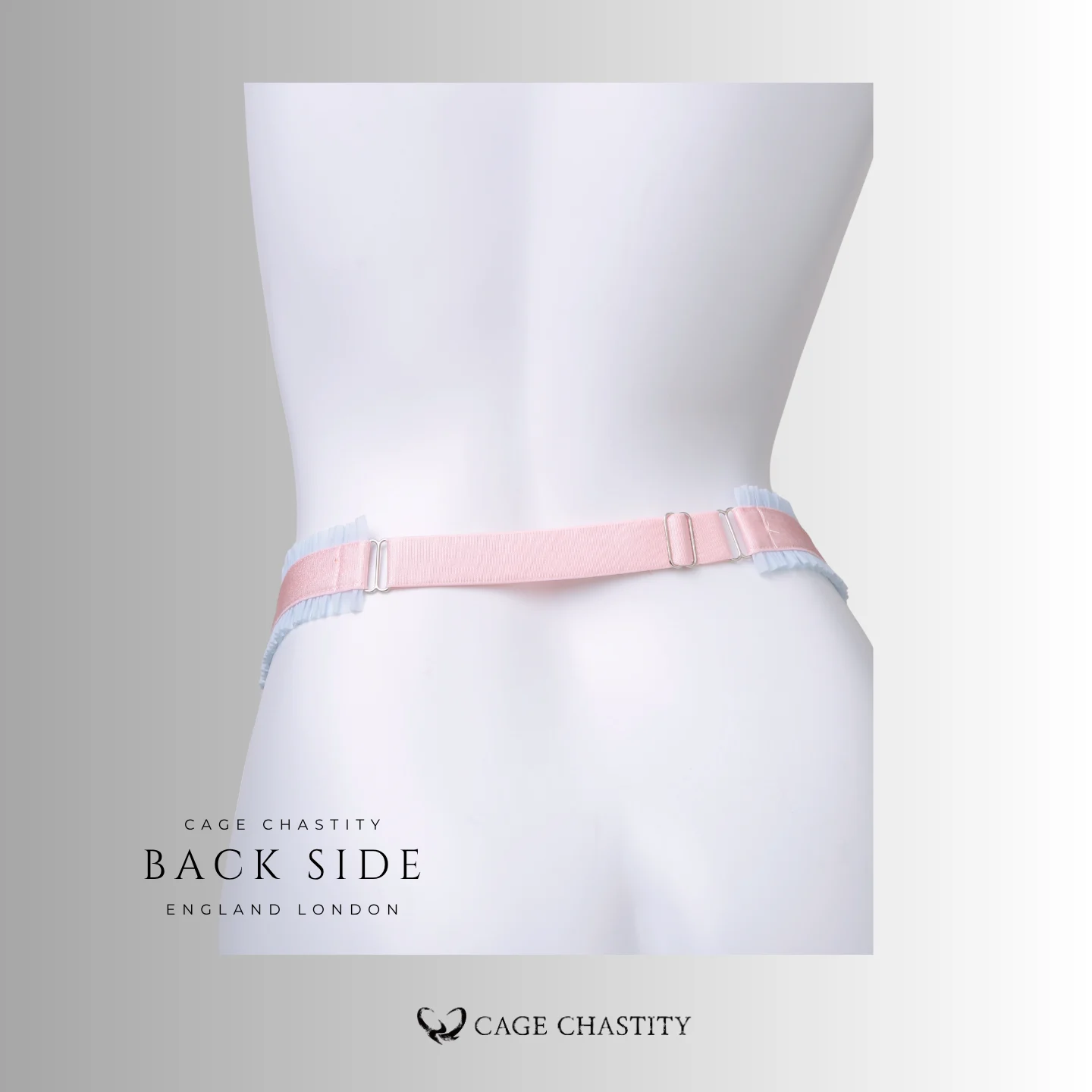 Lustre Lace Handmade Adjustable Chastity Belt