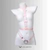 Lustre Lace Handmade Adjustable Chastity Belt