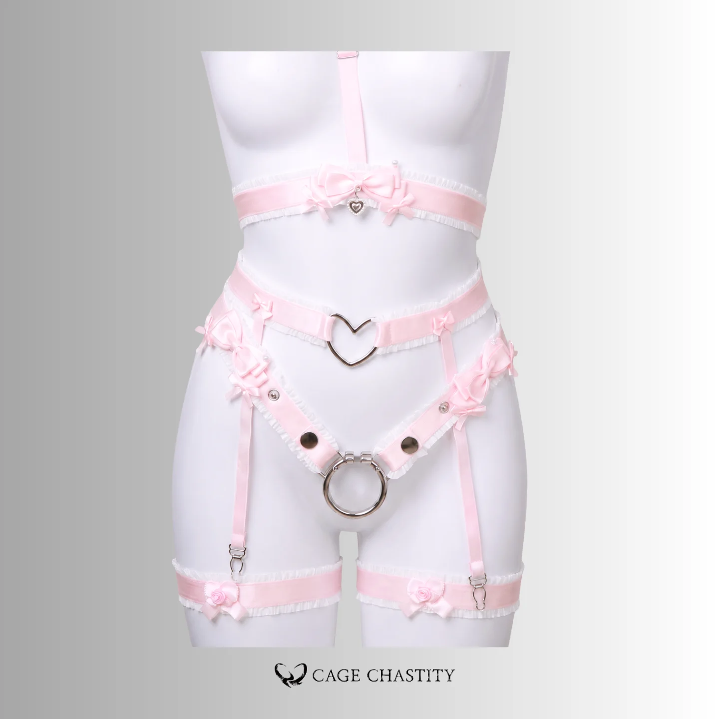 Rosette Reverie Handcrafted Full Body Harness Set