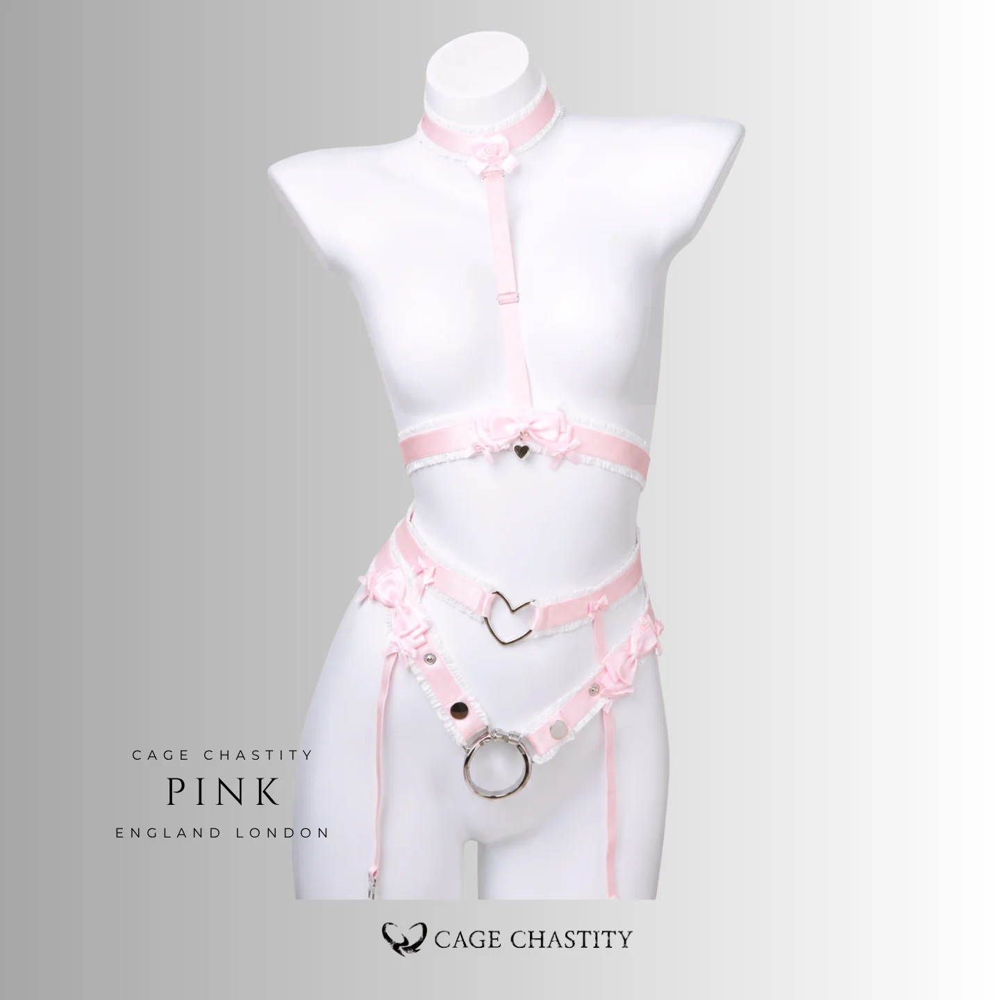 Rosette Reverie Handcrafted Full Body Harness Set