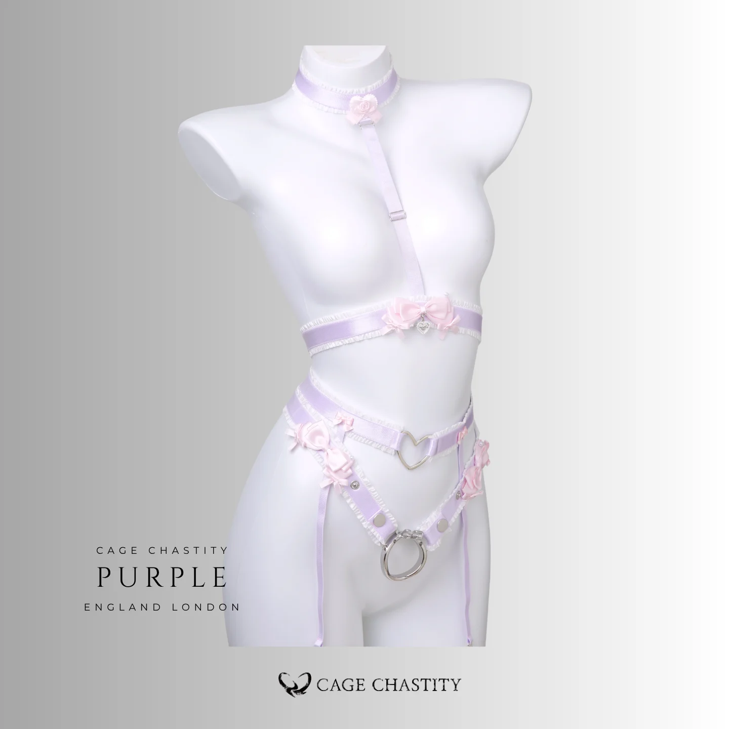 Rosette Reverie Handcrafted Full Body Harness Set