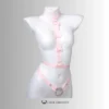 Sweetline Femboy Full Body Harness & Garter Set
