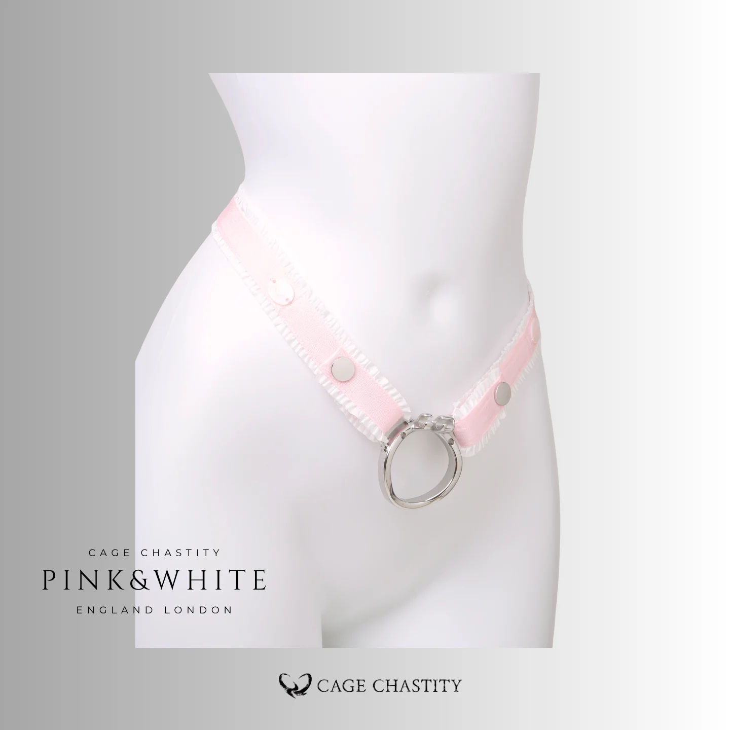 Sweetline Femboy Full Body Harness & Garter Set