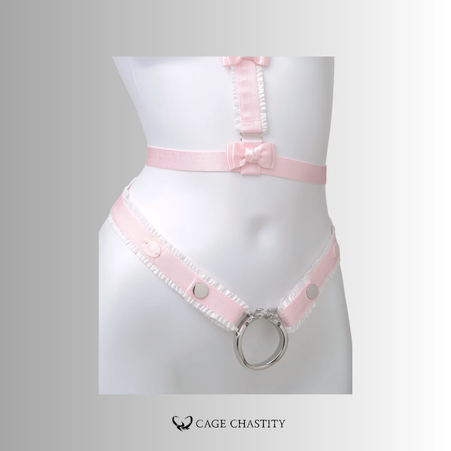 Sweetline Femboy Full Body Harness & Garter Set