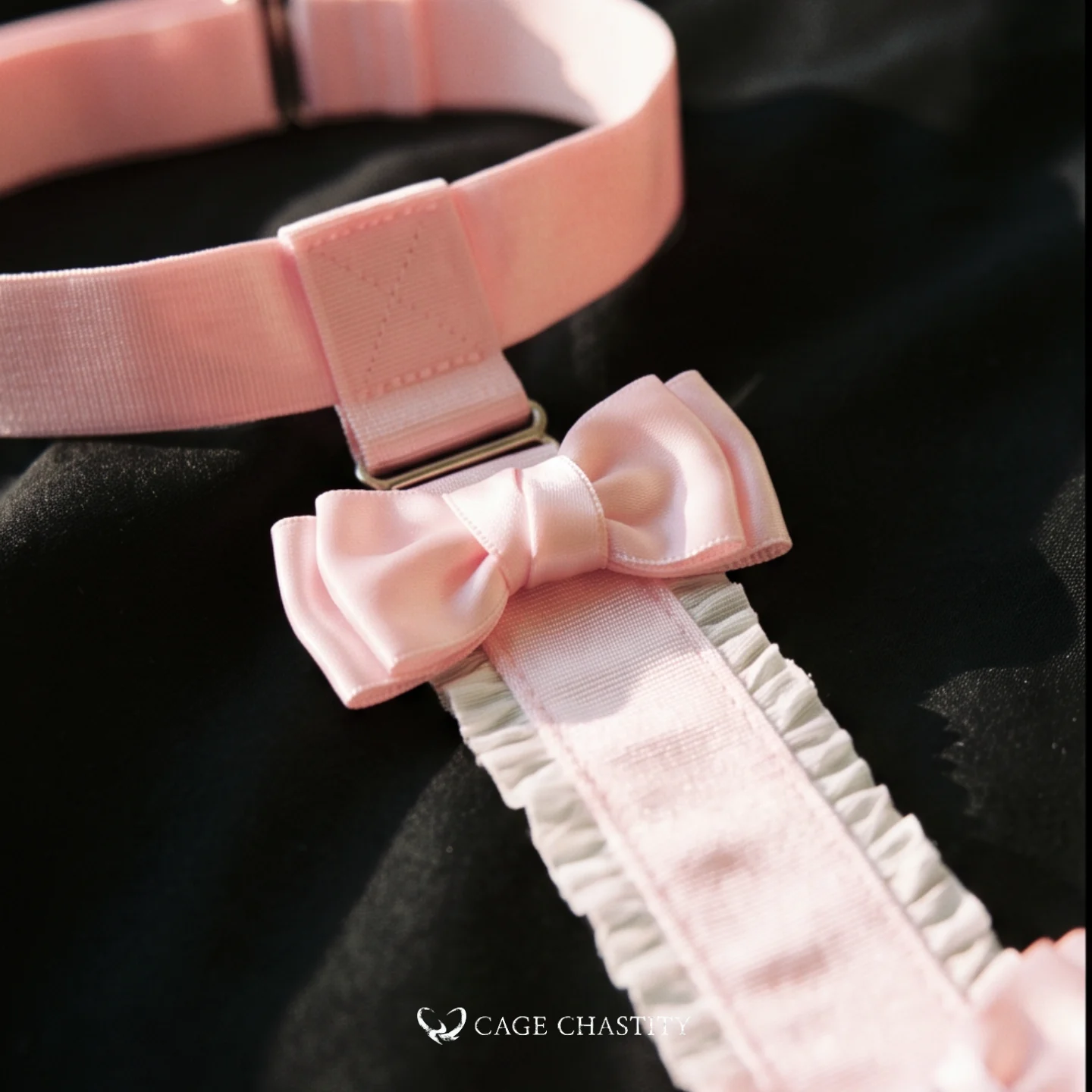 Sweetline Femboy Full Body Harness & Garter Set