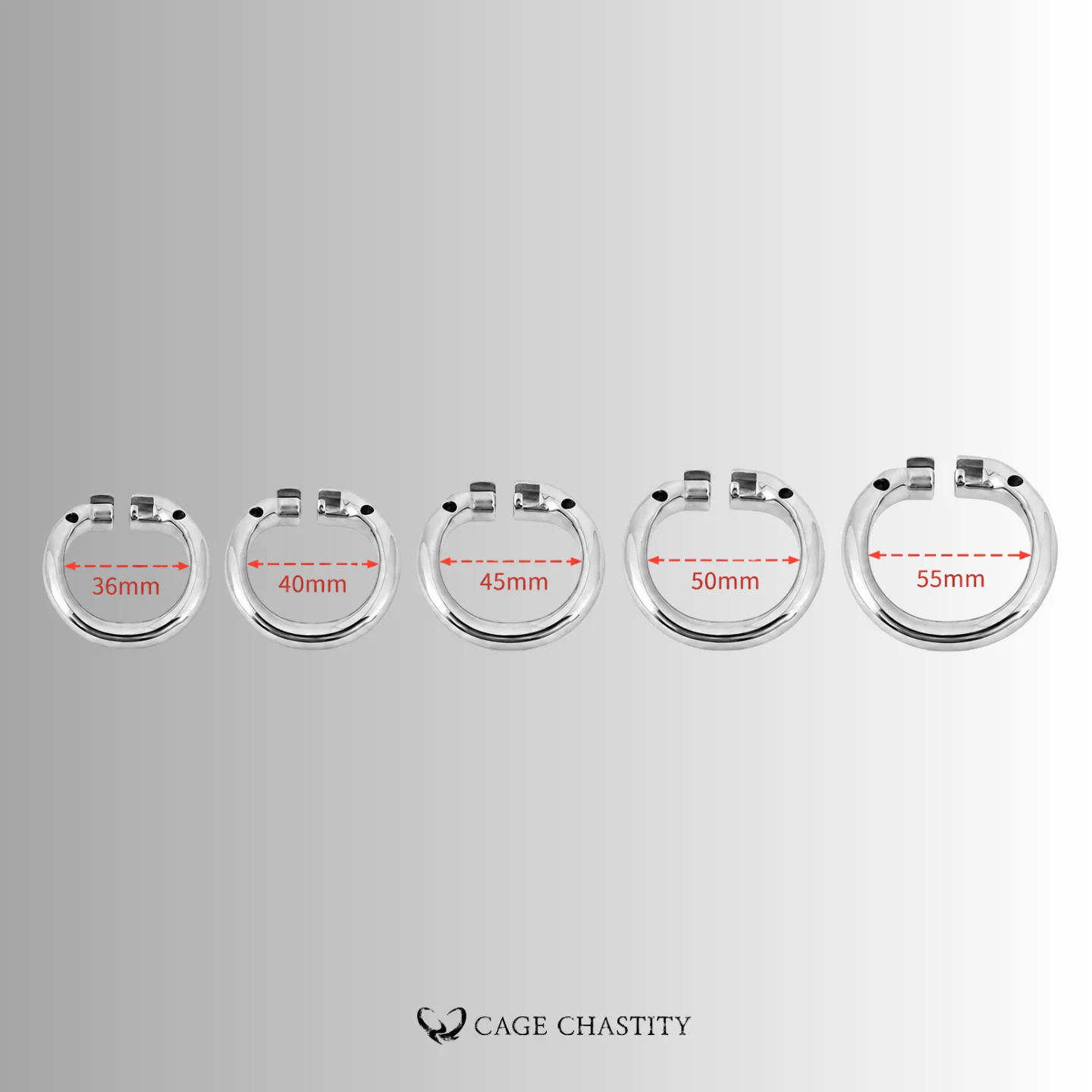 First Entry Split Ring Chastity Cage – LK08