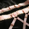 Gilded Puppy Handcrafted Sissy Garter Ensemble