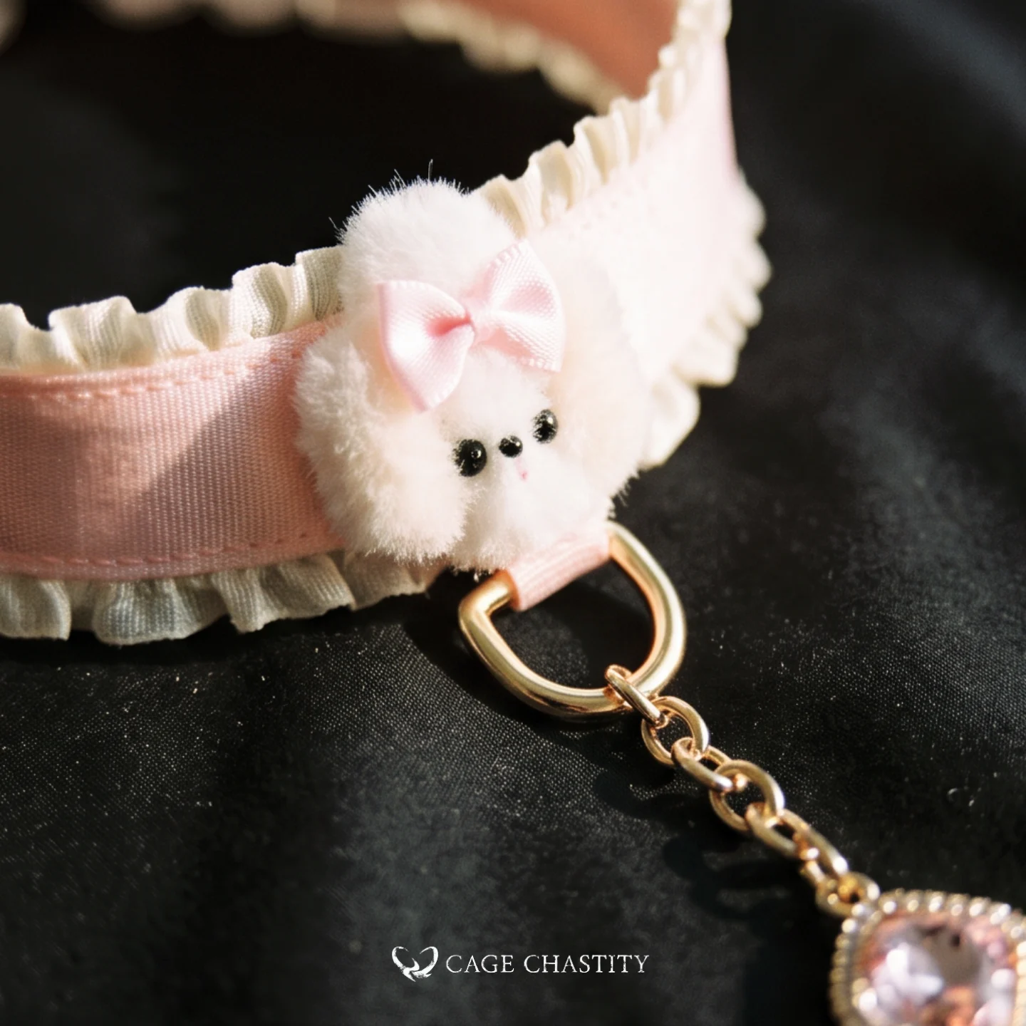 Gilded Puppy Handcrafted Sissy Garter Ensemble