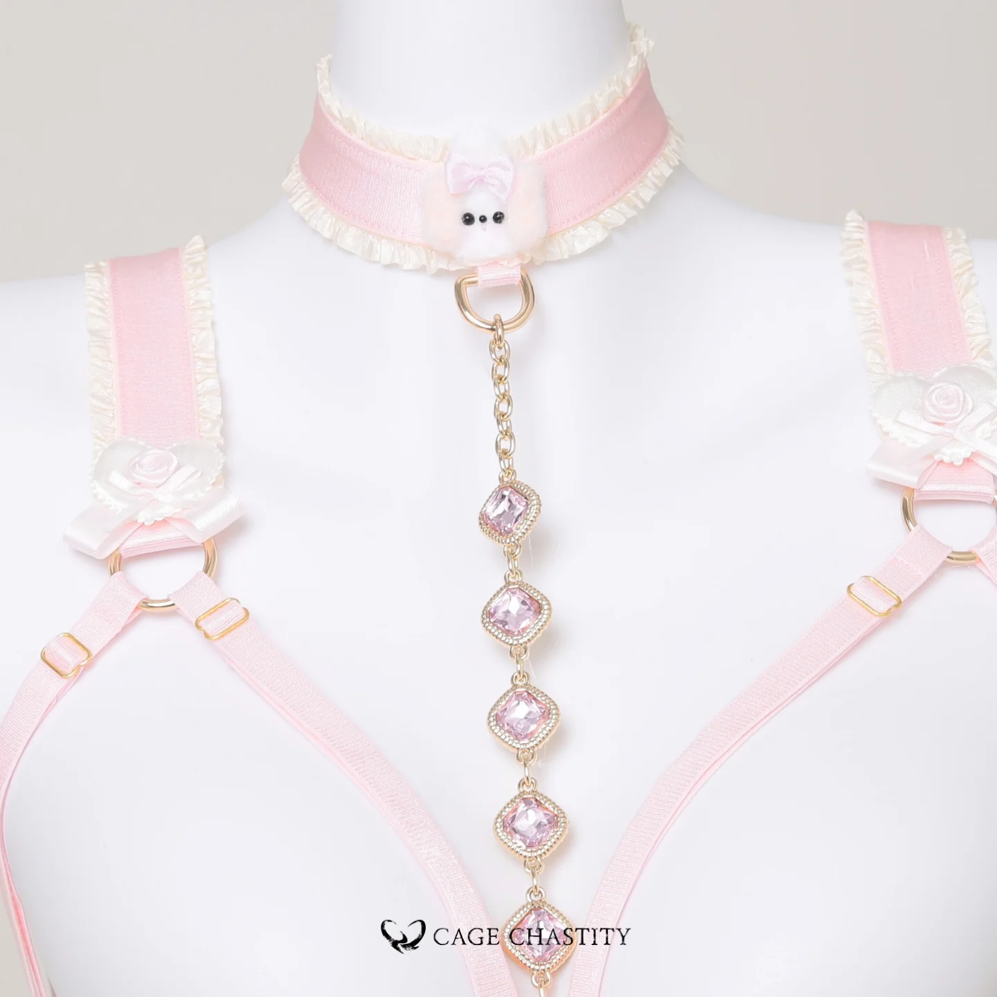 Gilded Puppy Handcrafted Sissy Garter Ensemble