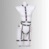 Lady Rose Handcrafted Bow & Garter Ensemble