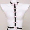 Lady Rose Handcrafted Bow & Garter Ensemble