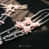 Lady Rose Handcrafted Bow & Garter Ensemble