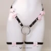 Lady Rose Handcrafted Bow & Garter Ensemble