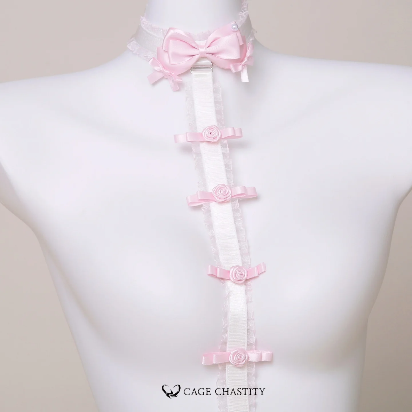 Lady Rose Handcrafted Bow & Garter Ensemble