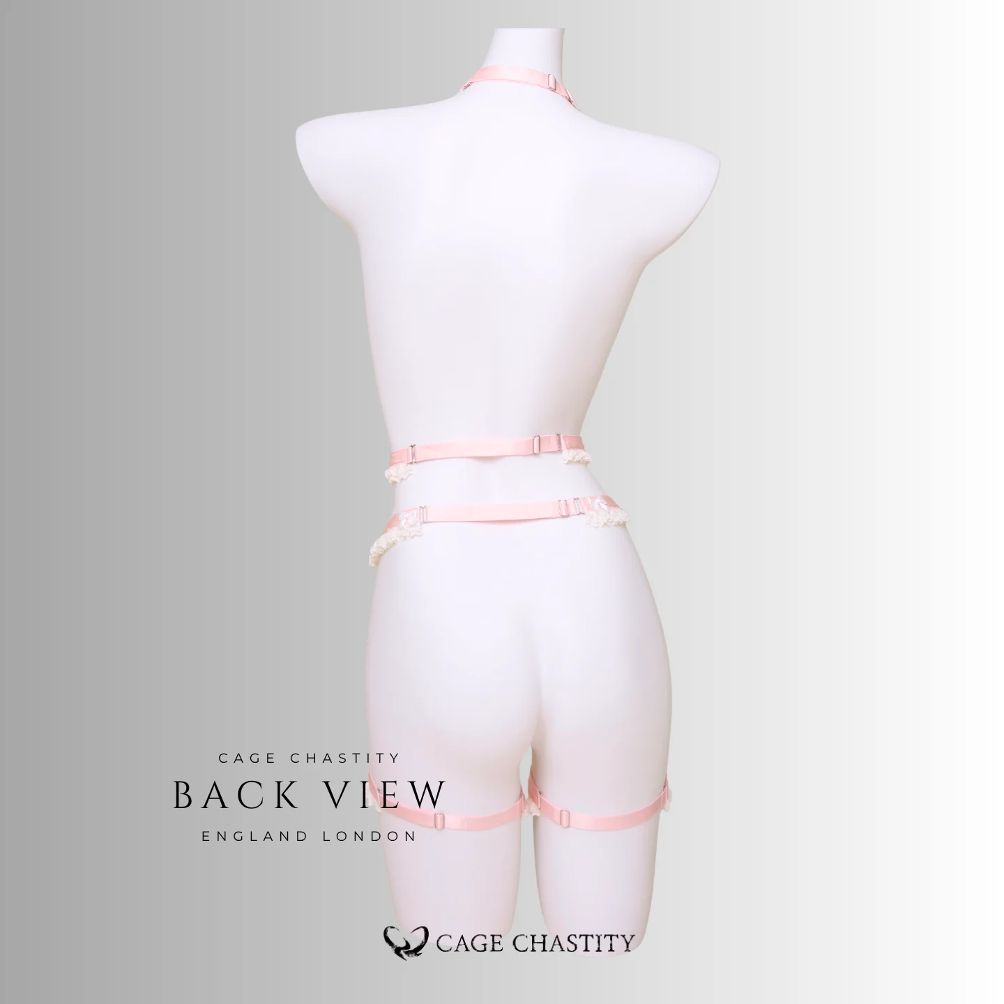 Petit Chien Rococo Handcrafted Chastity Lingerie Set