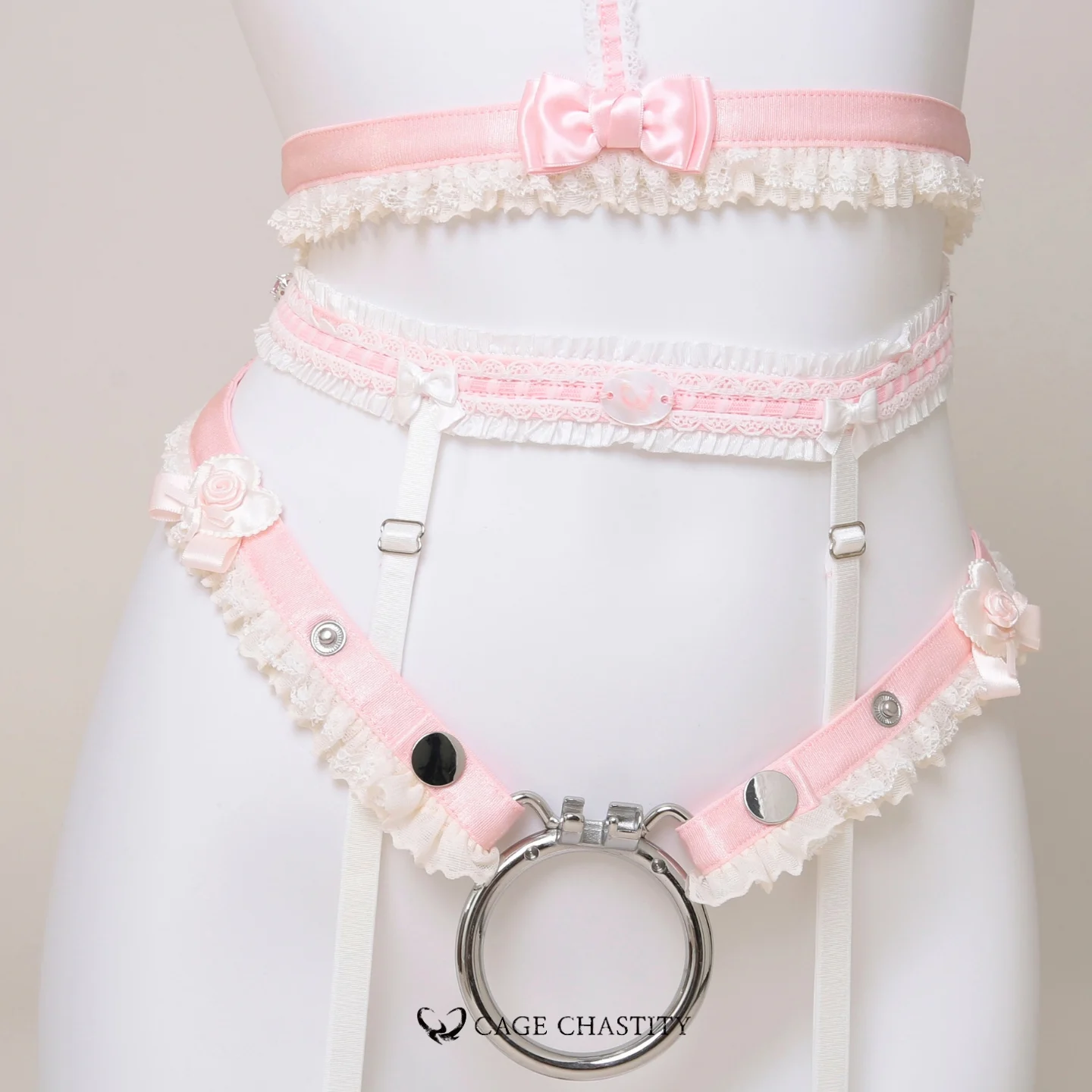 Petit Chien Rococo Handcrafted Chastity Lingerie Set