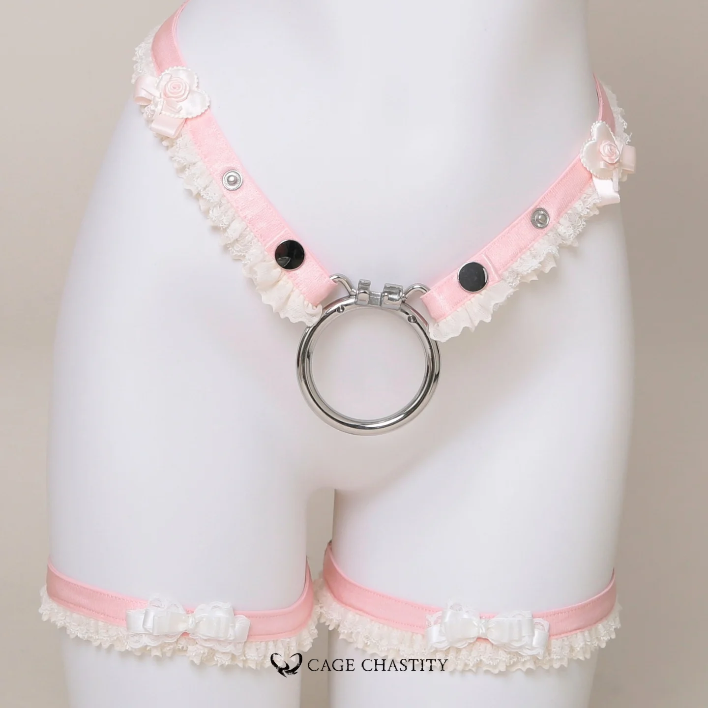 Petit Chien Rococo Handcrafted Chastity Lingerie Set