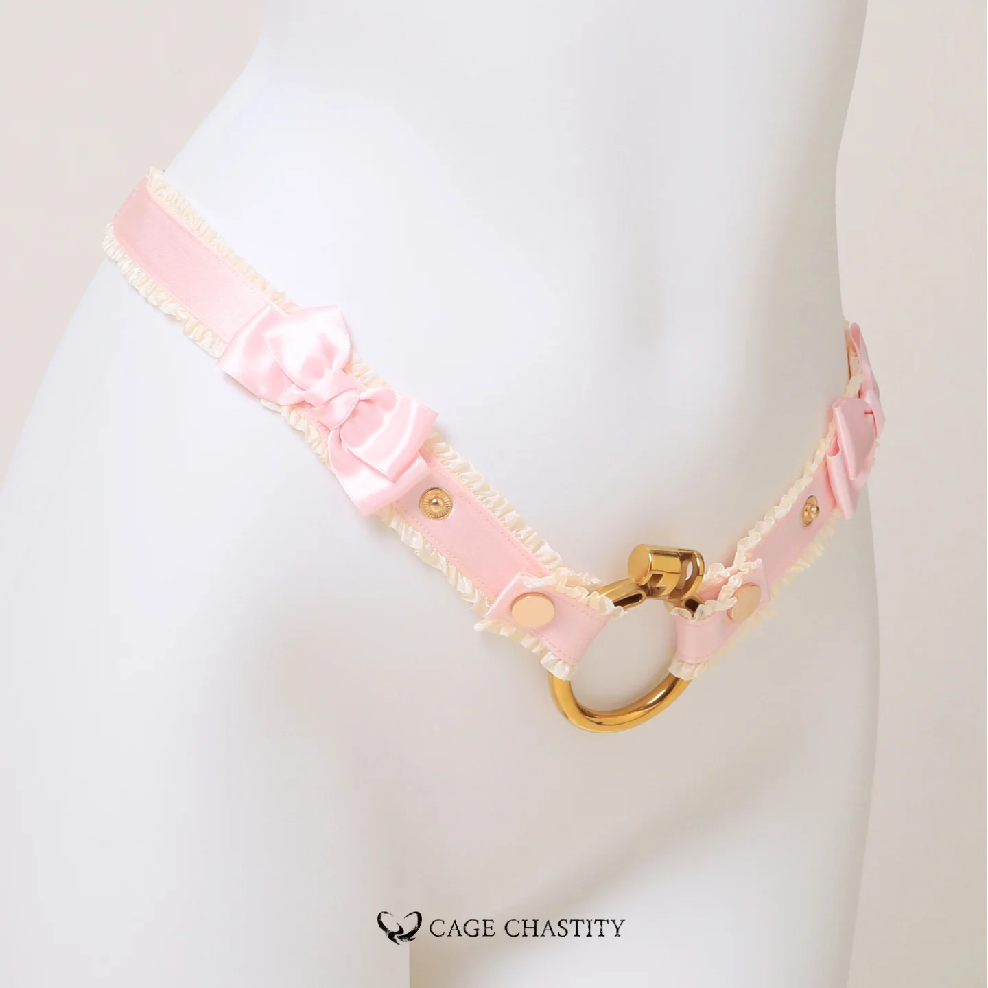 Petit Gâteau Handcrafted Sissy Lingerie Set with Bells & Garters