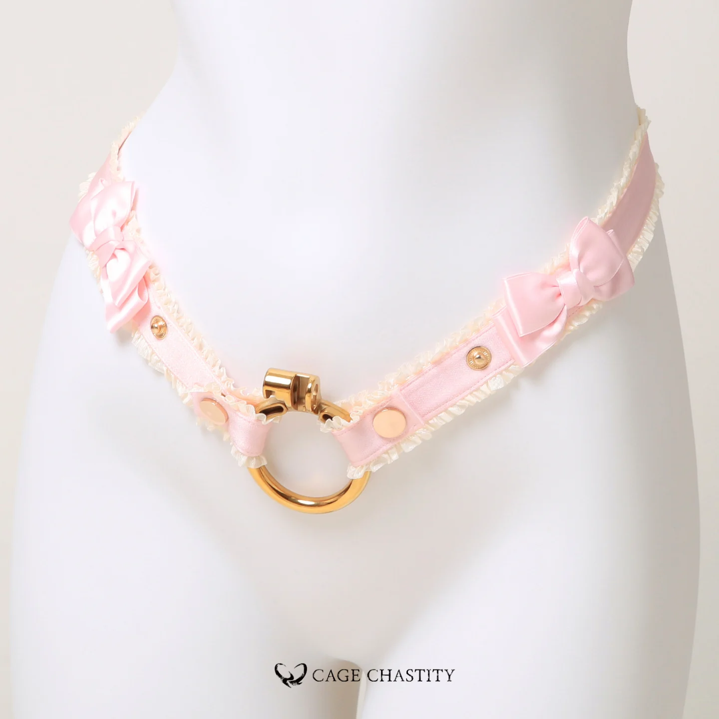 Petit Gâteau Handcrafted Sissy Lingerie Set with Bells & Garters
