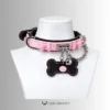 Cute Pink Sissy Puppy – Collar, Leash & Cuff Set