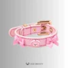 Cute Pink Sissy Puppy – Collar, Leash & Cuff Set