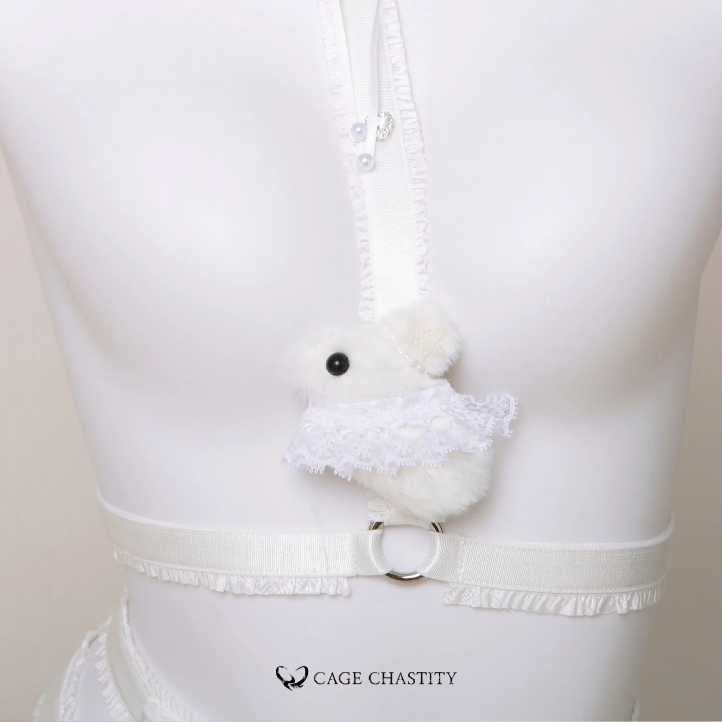 Pristine Bunny Handcrafted Chastity Lingerie Set