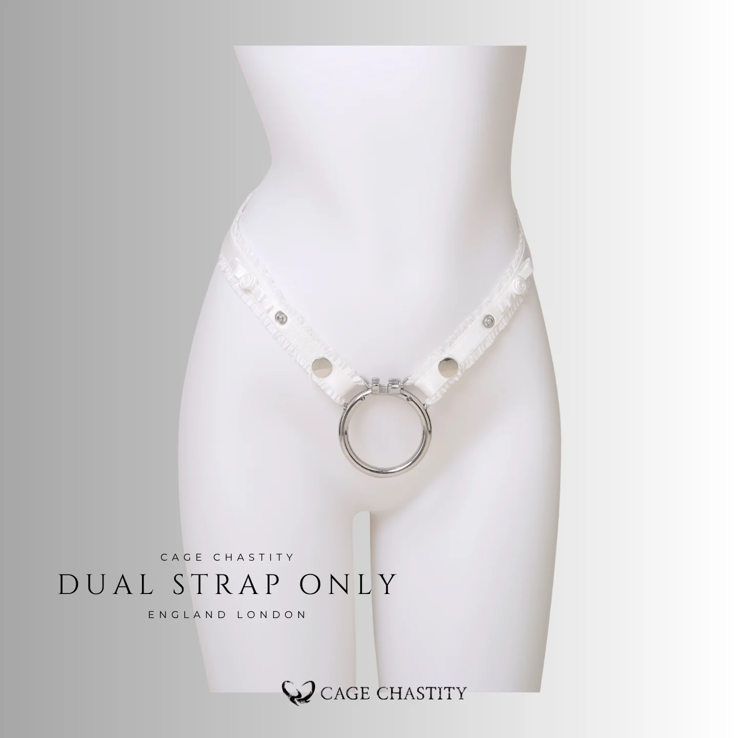 Pristine Bunny Handcrafted Chastity Lingerie Set