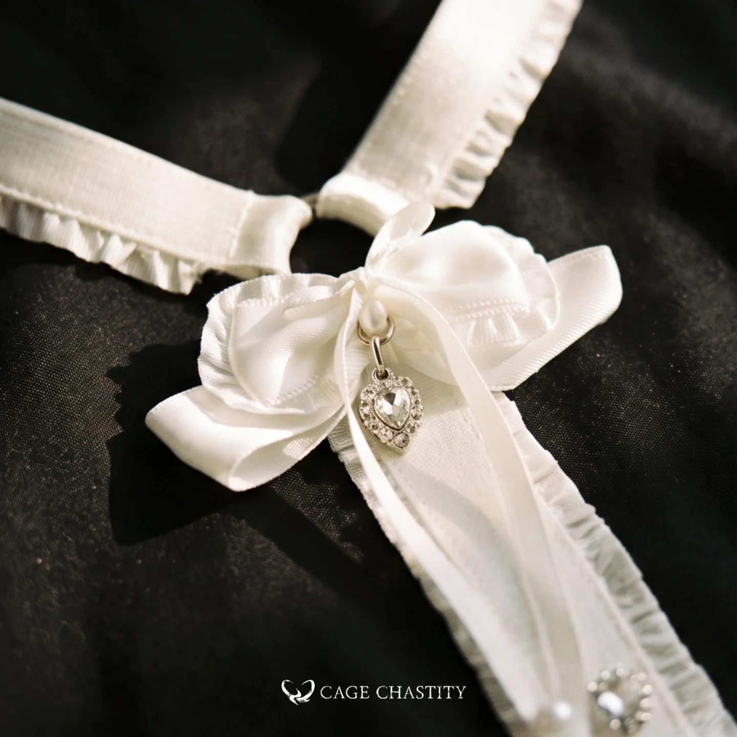 Pristine Bunny Handcrafted Chastity Lingerie Set