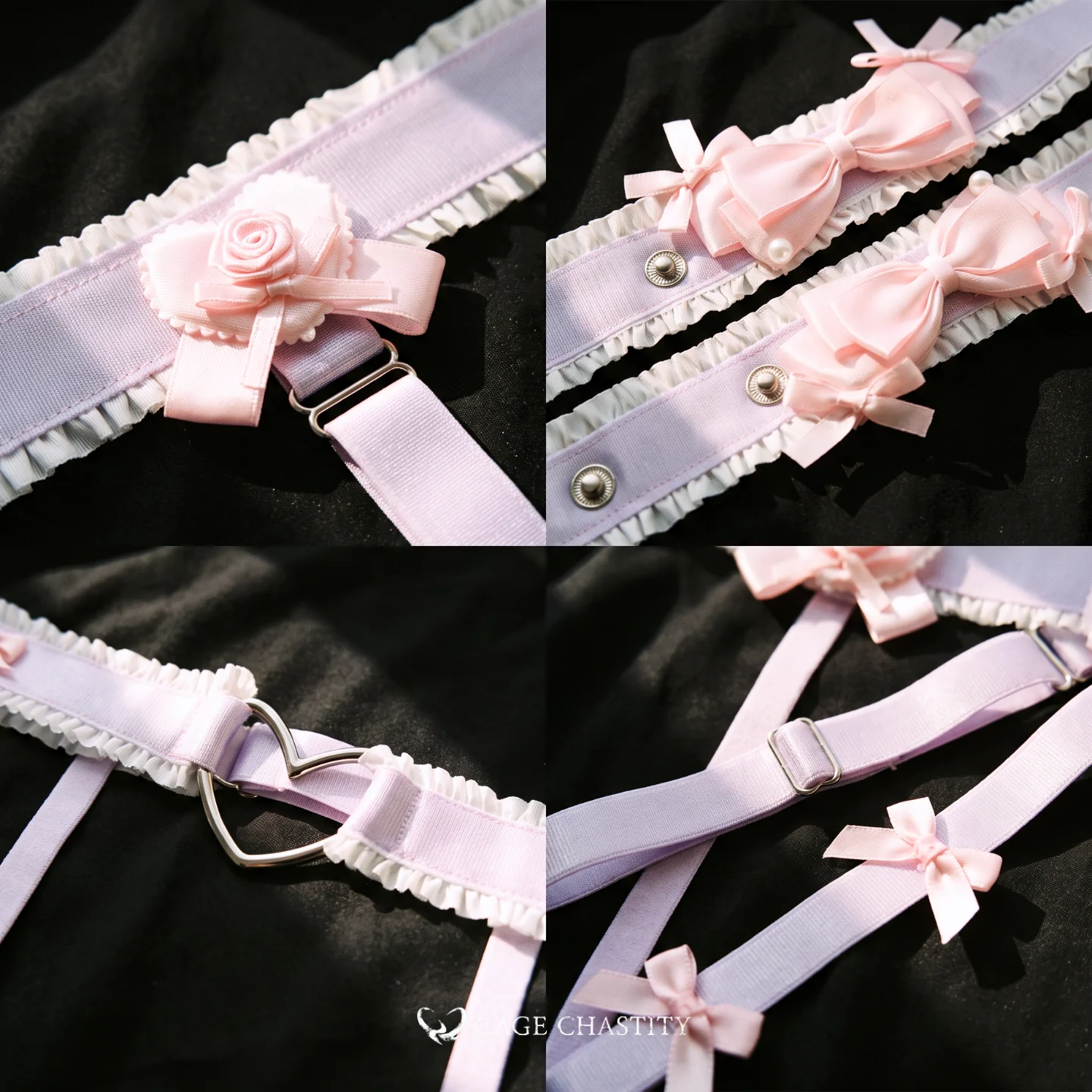 Rosette Reverie Handcrafted Full Body Harness Set