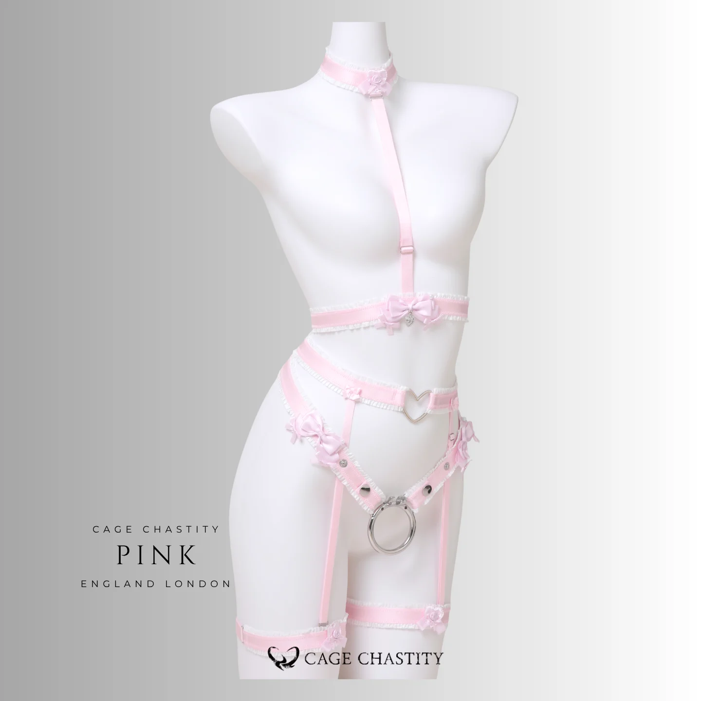 Rosette Reverie Handcrafted Full Body Harness Set