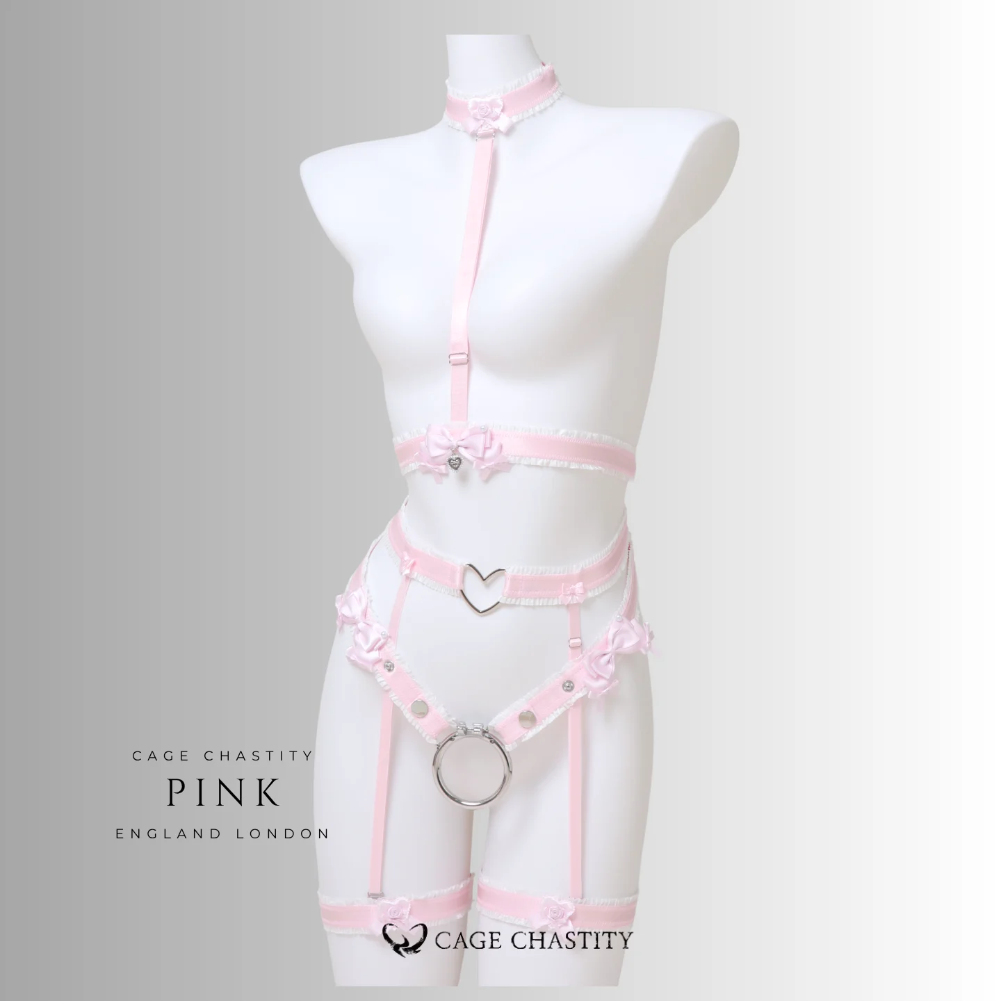 Rosette Reverie Handcrafted Full Body Harness Set