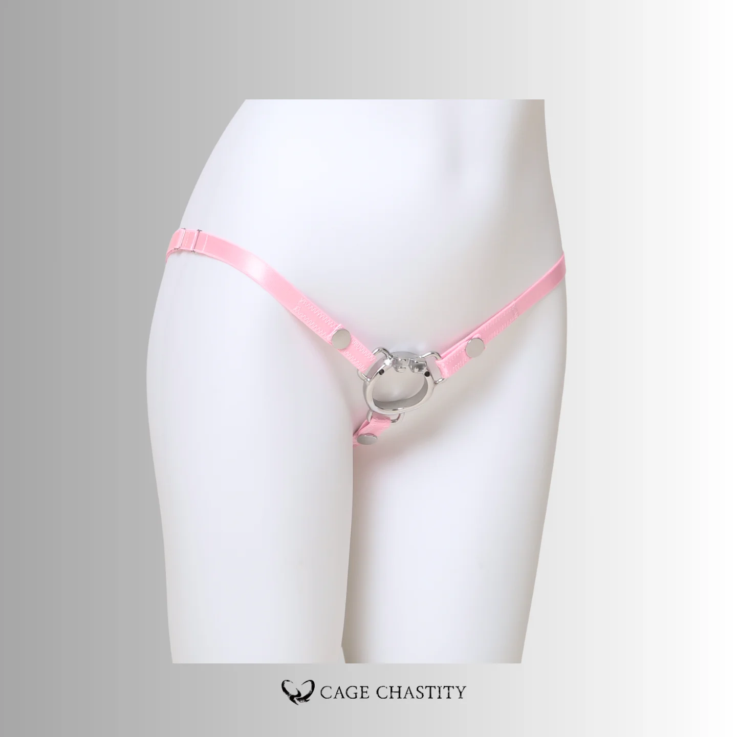 Fully Adjustable Ultra-Slim Three-Way Chastity Belt – 0.59 in (1.5 cm)