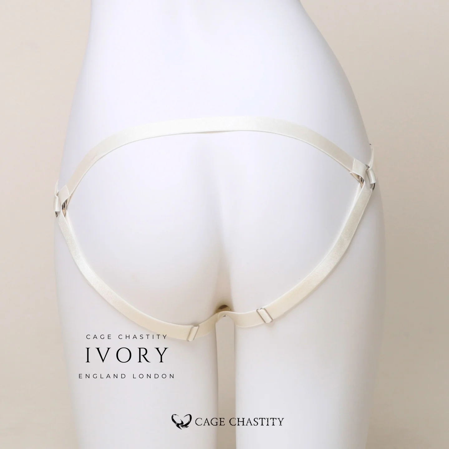 Fully Adjustable Ultra-Slim Three-Way Chastity Belt – 0.59 in (1.5 cm)