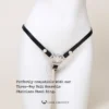 Fully Adjustable Ultra-Slim Three-Way Chastity Belt – 0.59 in (1.5 cm)